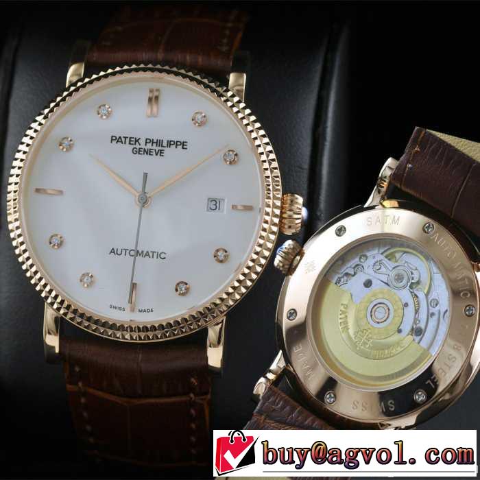 自動巻き スイスムーブメント  男性用腕時計 patek philippe philippe パテックフィリップ  メンズ腕時計